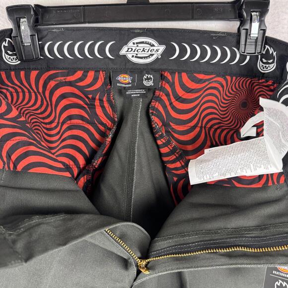 NEW Dickies x Spitfire Skateboarding Men's 30x32 Double Knee Pants Woven Twill - Picture 11 of 12